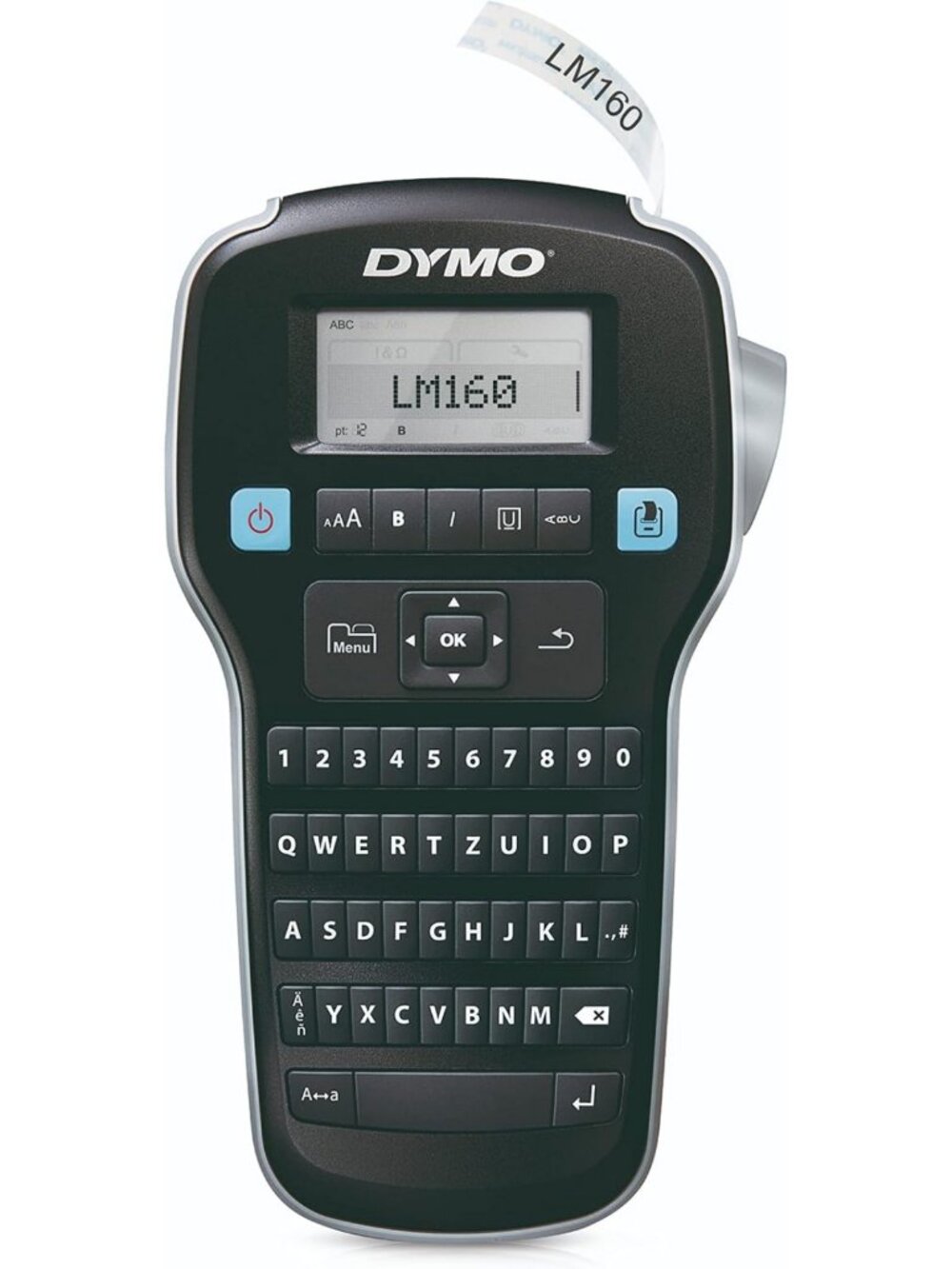 Portable Label Maker for Home & Office, Easy One-Touch Keys, QWERTY, Large